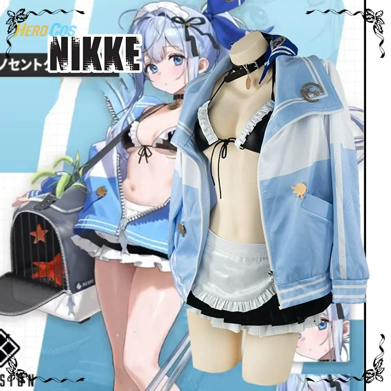 Anime Cosplay Girl Costume - 2025 Anchor Maid Cosplay NIKKE：The Goddess