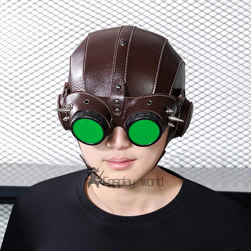 Anime Cosplay Mask - Retro Steampunk Cosplay Headgear with Eye