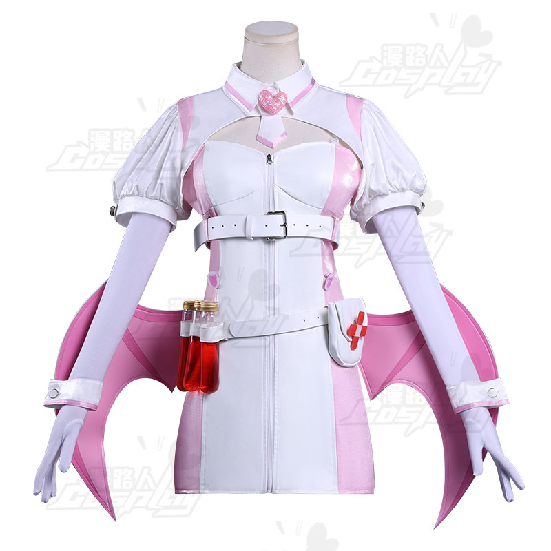 Anime Cosplay Nurse - Muse Dash Buro Nocturne Bloodheir Cosplay