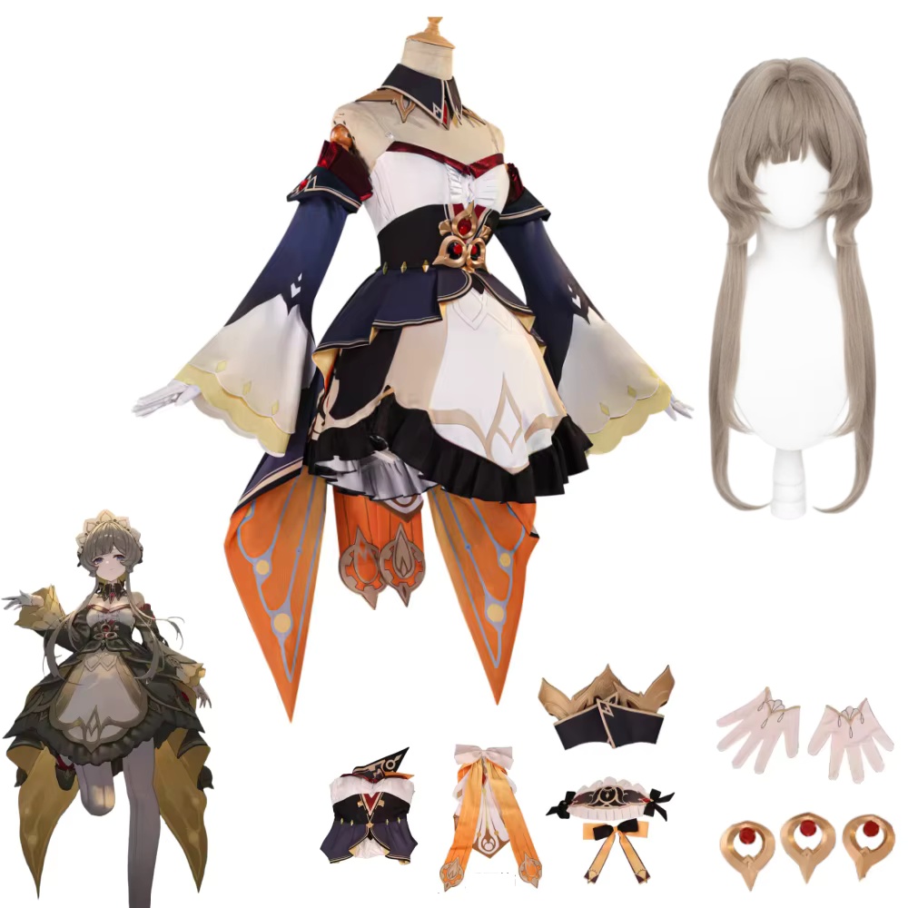 Anime Cosplay Girl Costume - Sandrone Cosplay Costume Genshin Costume Impact