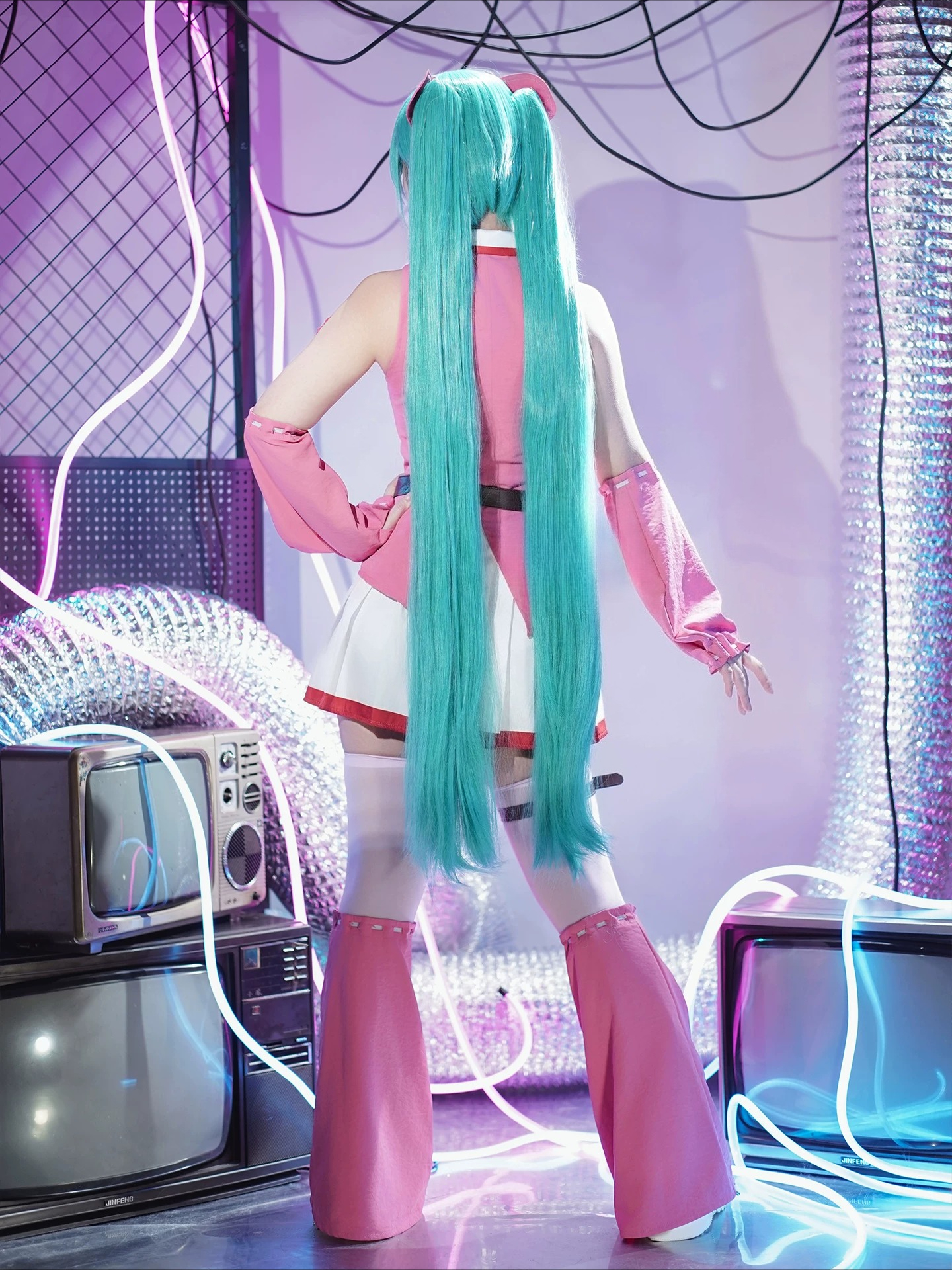 Anime Cosplay Girl Costume - Miku Gloomy Bear Crossover linkage Cosplay