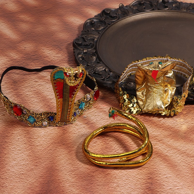 Egypt Cosplay Anime - Adult Cosplay Cleopatra Egyptian Snake Headband