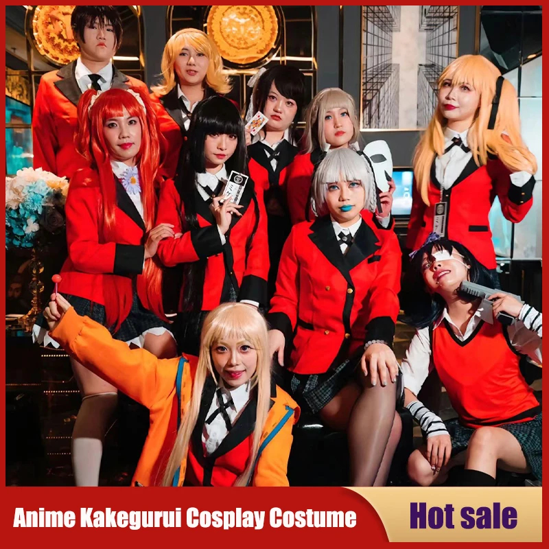 Anime Cosplay Yumeko - ❤2026❤ Anime Kakegurui Cosplay Costume Kirari