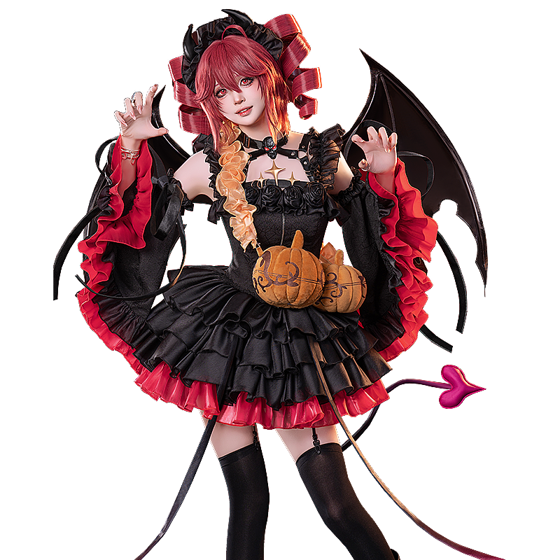 Anime Cosplay Lolita - Kasane Teto Sweet Lolita Dress Halloween