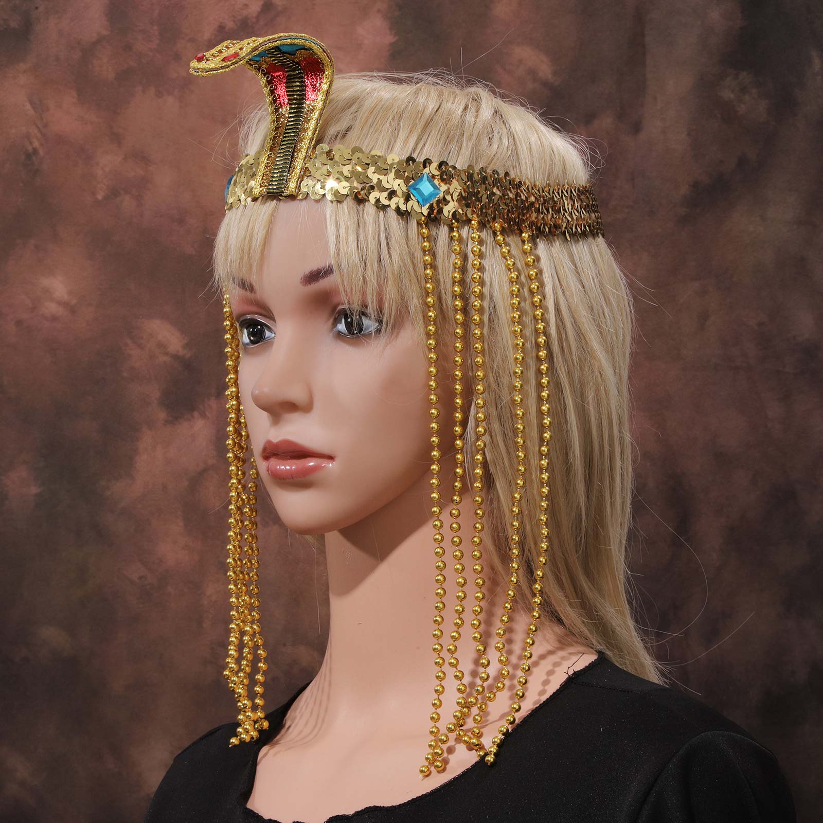 Retro Ancient Egypt Queen Head - Egypt Cosplay Anime reseña y precio