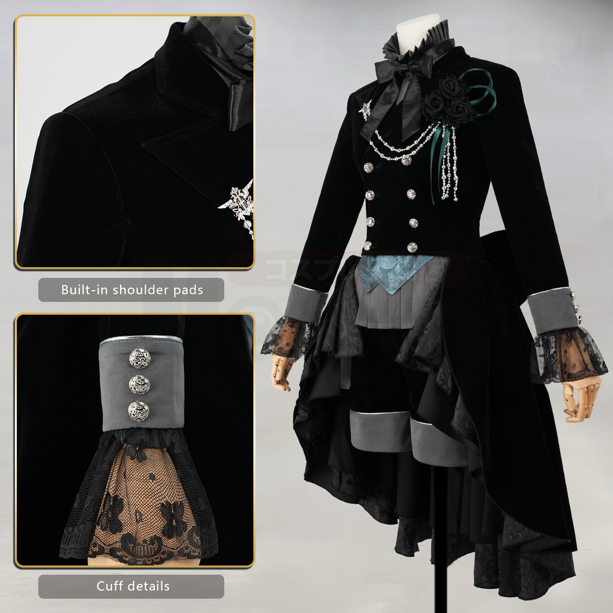 HOLOUN Anime Real Ciel Phantom - Convention Cosplay Anime reseña y precio