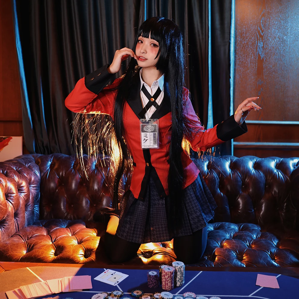 Jabami Yumeko Cosplay Costume  - Anime Cosplay Yumeko reseña y precio