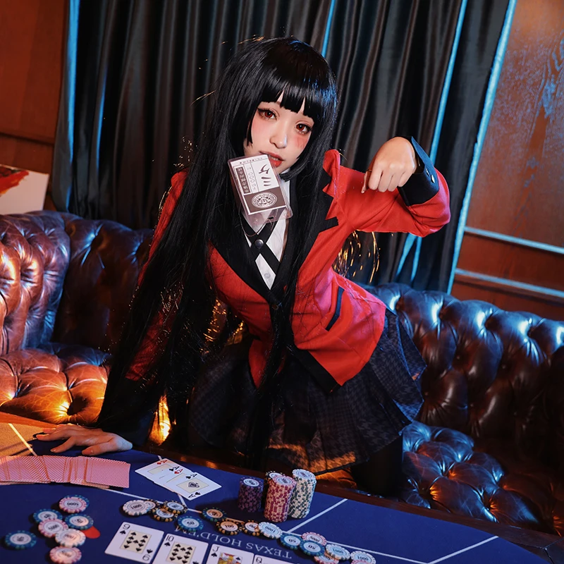 Jabami Yumeko Cosplay Costume  - Anime Cosplay Yumeko reseña y precio