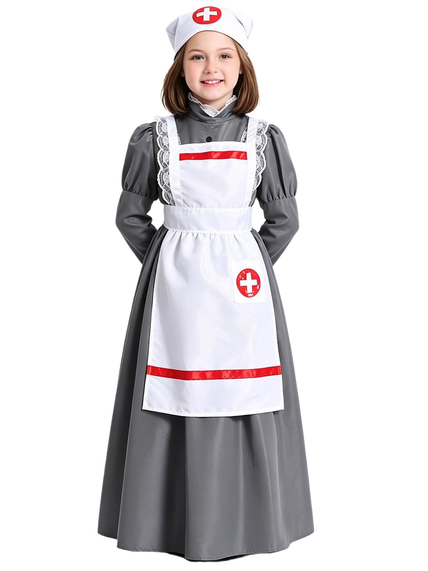 Kids Girls Nurse Maid Fancy Dr - Anime Cosplay Nurse reseña y precio