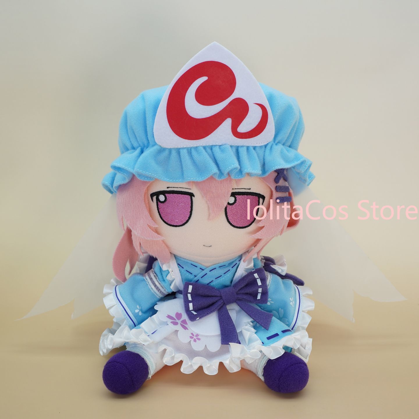 20cm Touhou Project Saigyouji  - Anime Cosplay Kawaii reseña y precio