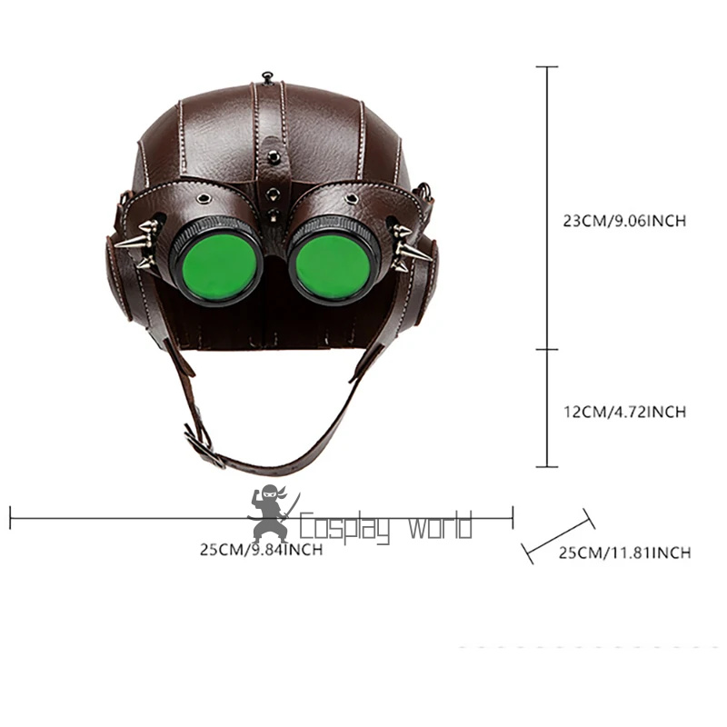 Retro Steampunk Cosplay Headge - Anime Cosplay Mask reseña y precio
