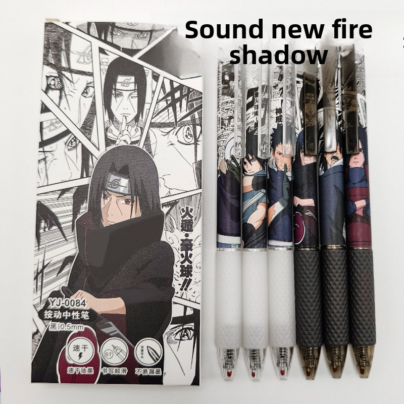 Anime Naruto Gel Pen Cute Cart - Anime Cosplay Naruto reseña y precio