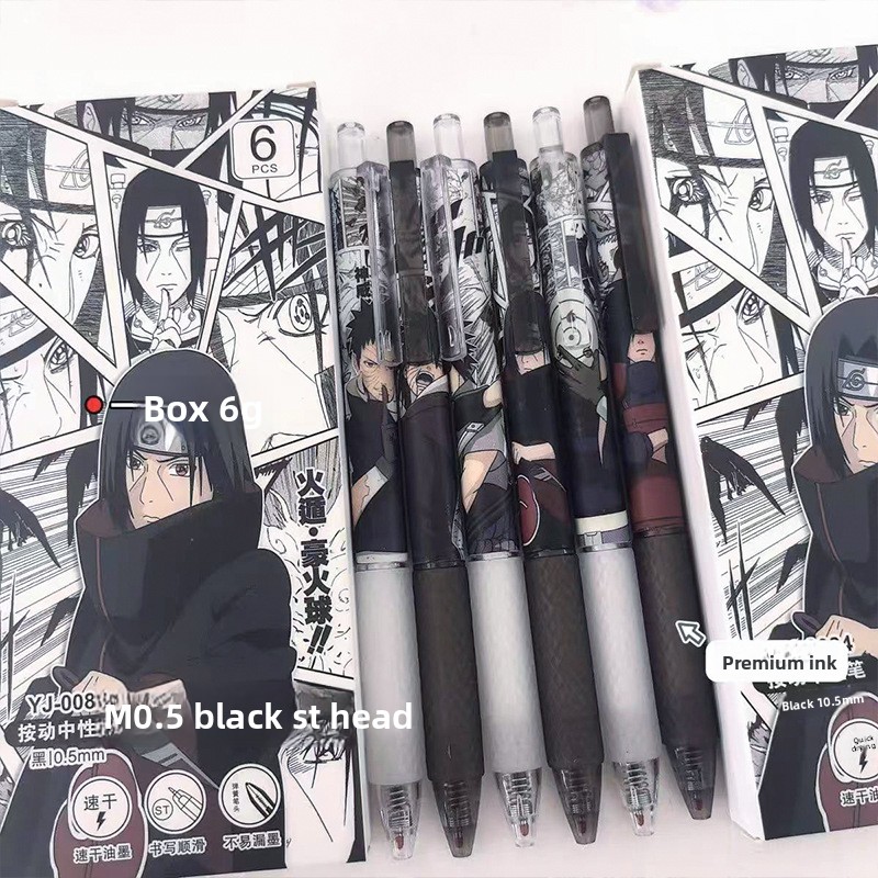 Anime Naruto Gel Pen Cute Cart - Anime Cosplay Naruto reseña y precio