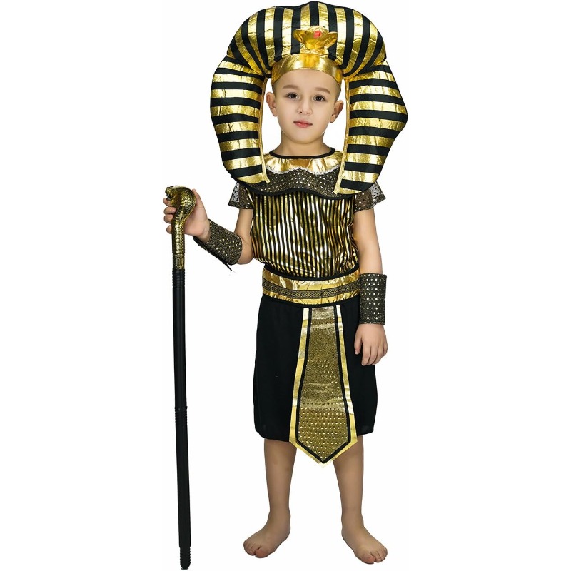 Egyptian Pharaoh Costume Hallo - Egypt Cosplay Anime reseña y precio