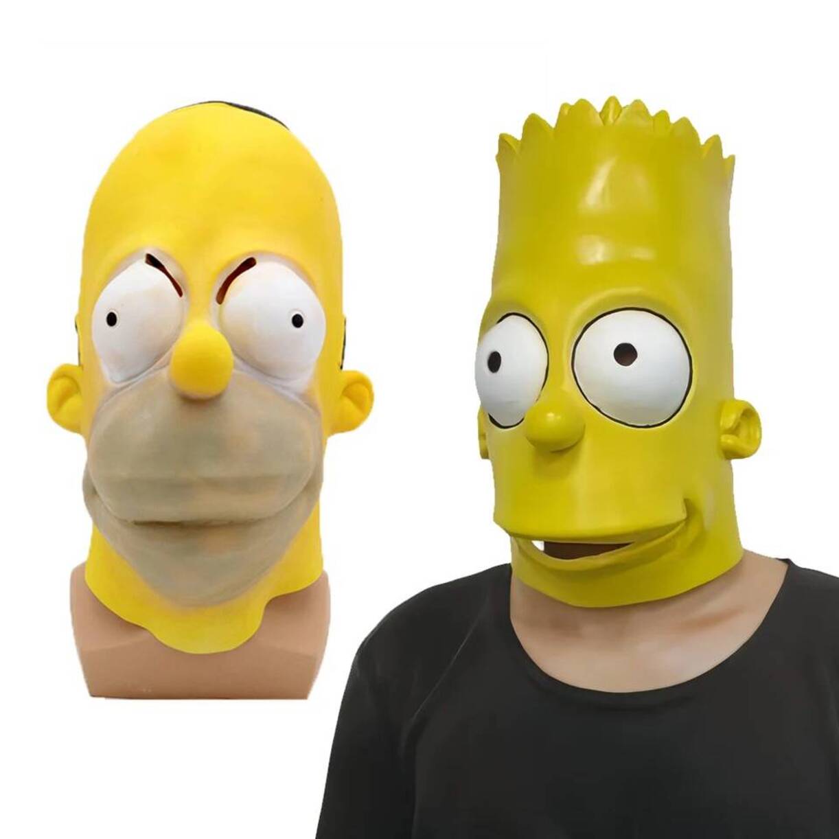 Funny The Simpsons Mask Homer  - Anime Cosplay Mask reseña y precio