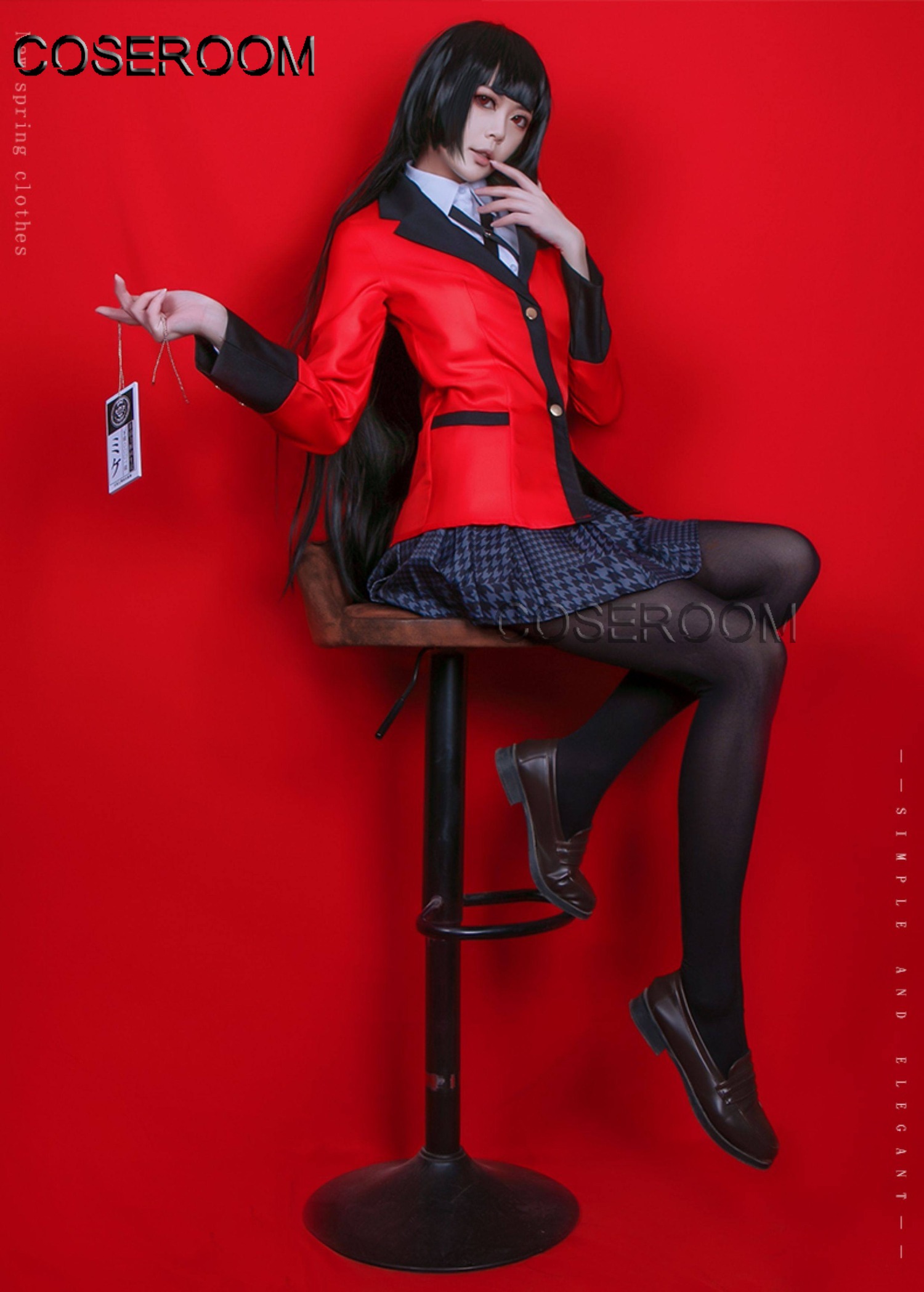 Anime Kakegurui Compulsive Gam - Anime Cosplay Yumeko reseña y precio
