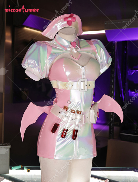 Miccostumes Women's Buroo Cosp - Anime Cosplay Nurse reseña y precio
