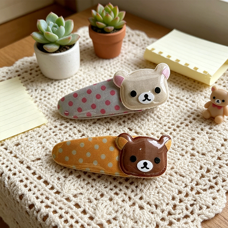Rilakkuma Hair Clip Easy Bear  - Anime Cosplay Girl Easy reseña y precio