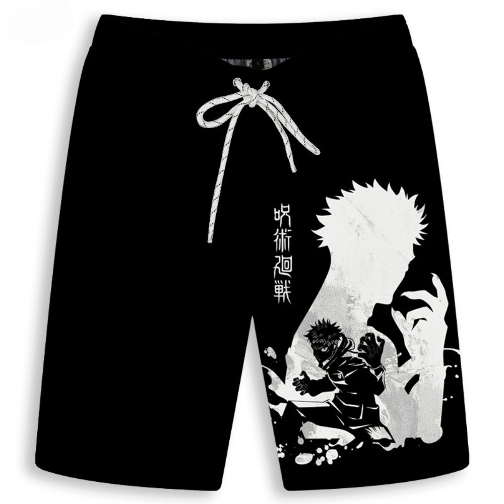 Men's Gojo Satoru Printed Shor - Anime Cosplay Naruto reseña y precio