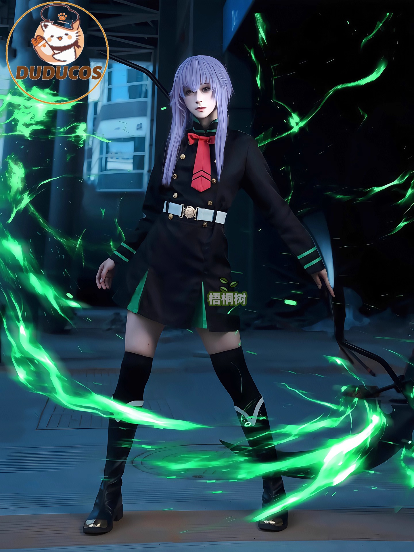 Anime Seraph of The End Shinoa - Anime Cosplay Wigs reseña y precio