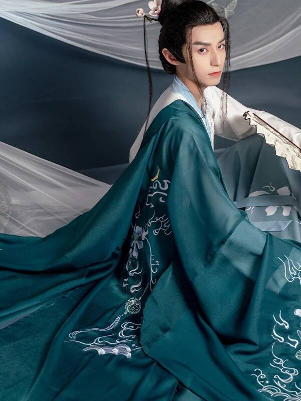 Chinese New Modern Hanfu Man T - Anime Cosplay Dress For Men reseña y precio