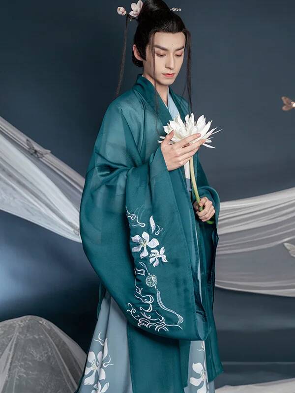 Chinese New Modern Hanfu Man T - Anime Cosplay Dress For Men reseña y precio