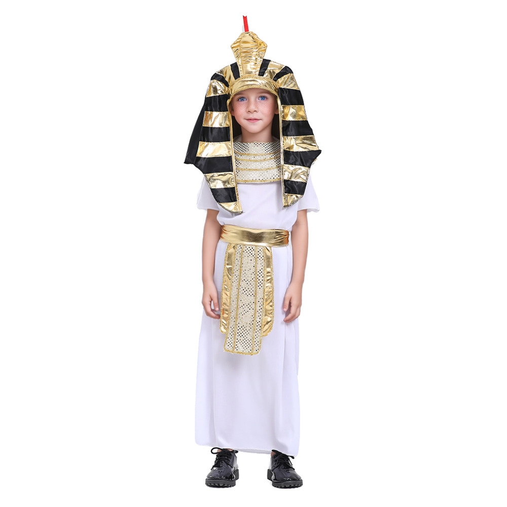 4-10Y Kids Egyptian Costumes S - Egypt Cosplay Anime reseña y precio