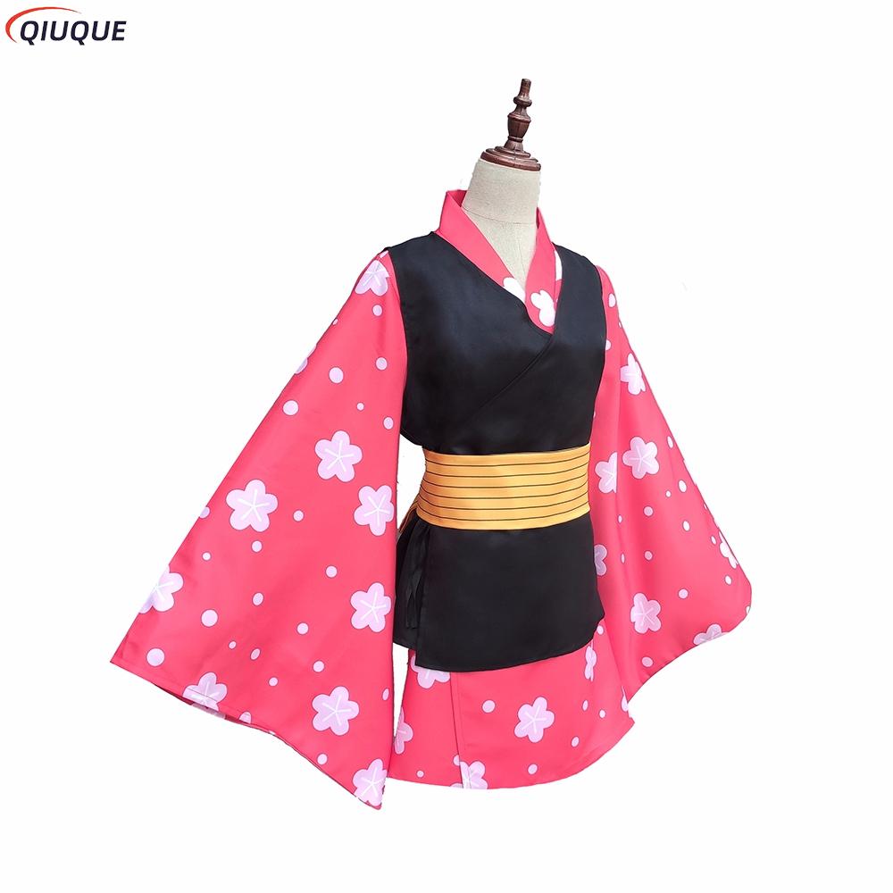 Makomo Cosplay Costume Kimono  - Anime Cosplay Mask reseña y precio