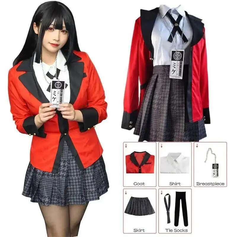 Anime Kakegurui Jabami Yumeko  - Anime Cosplay Yumeko reseña y precio