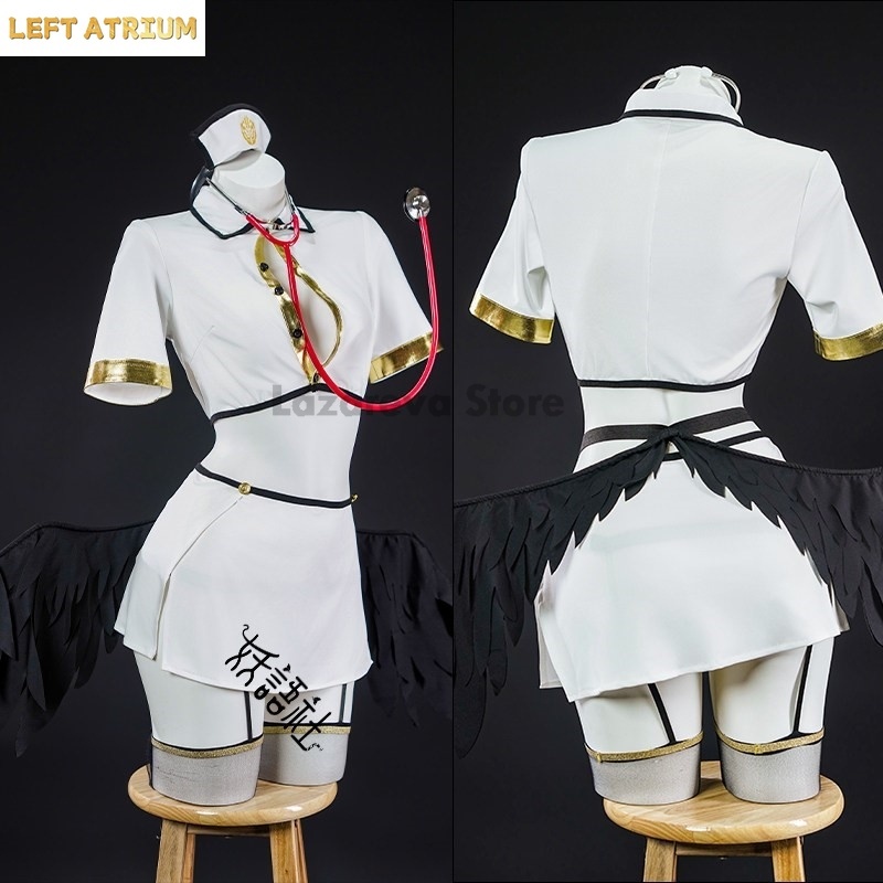 OVERLORD Albedo Nurse cosplay  - Anime Cosplay Nurse reseña y precio