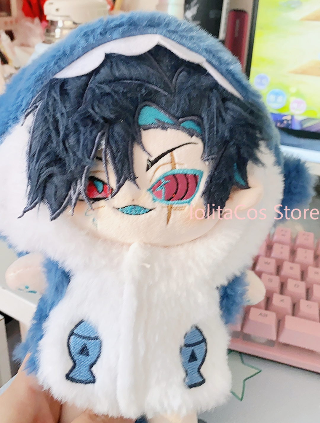 20cm Hazbin Hotel Vox Plush Do - Anime Cosplay Girls reseña y precio