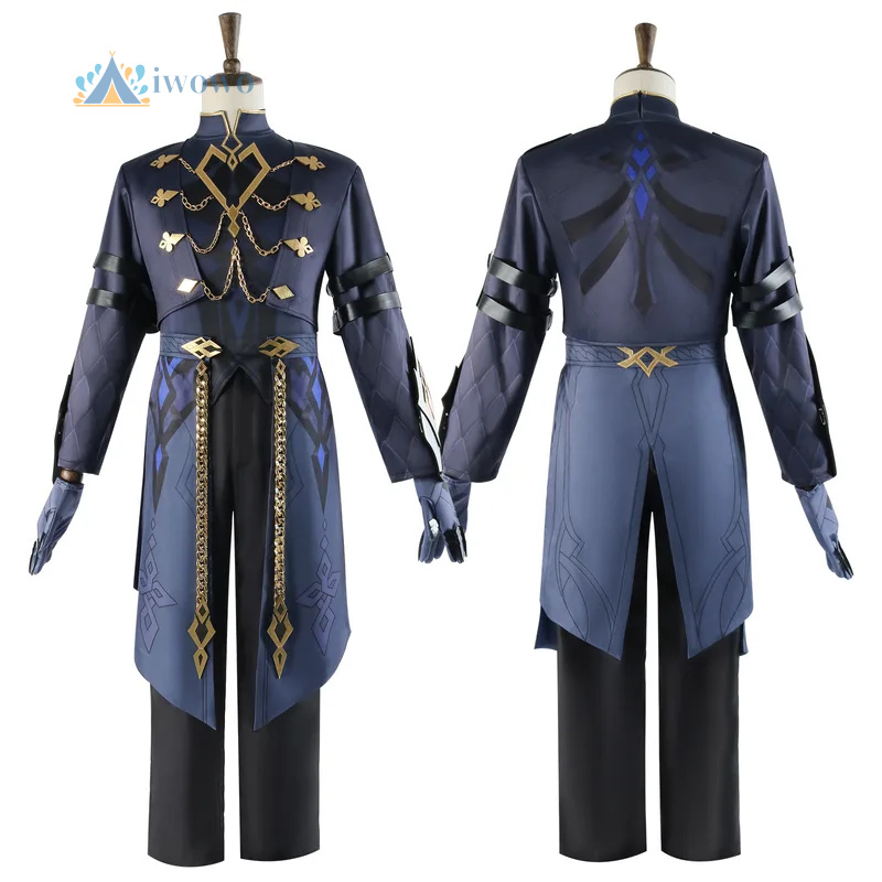 Genshin Impact Il Capitano The - Anime Cosplay Dress For Men reseña y precio