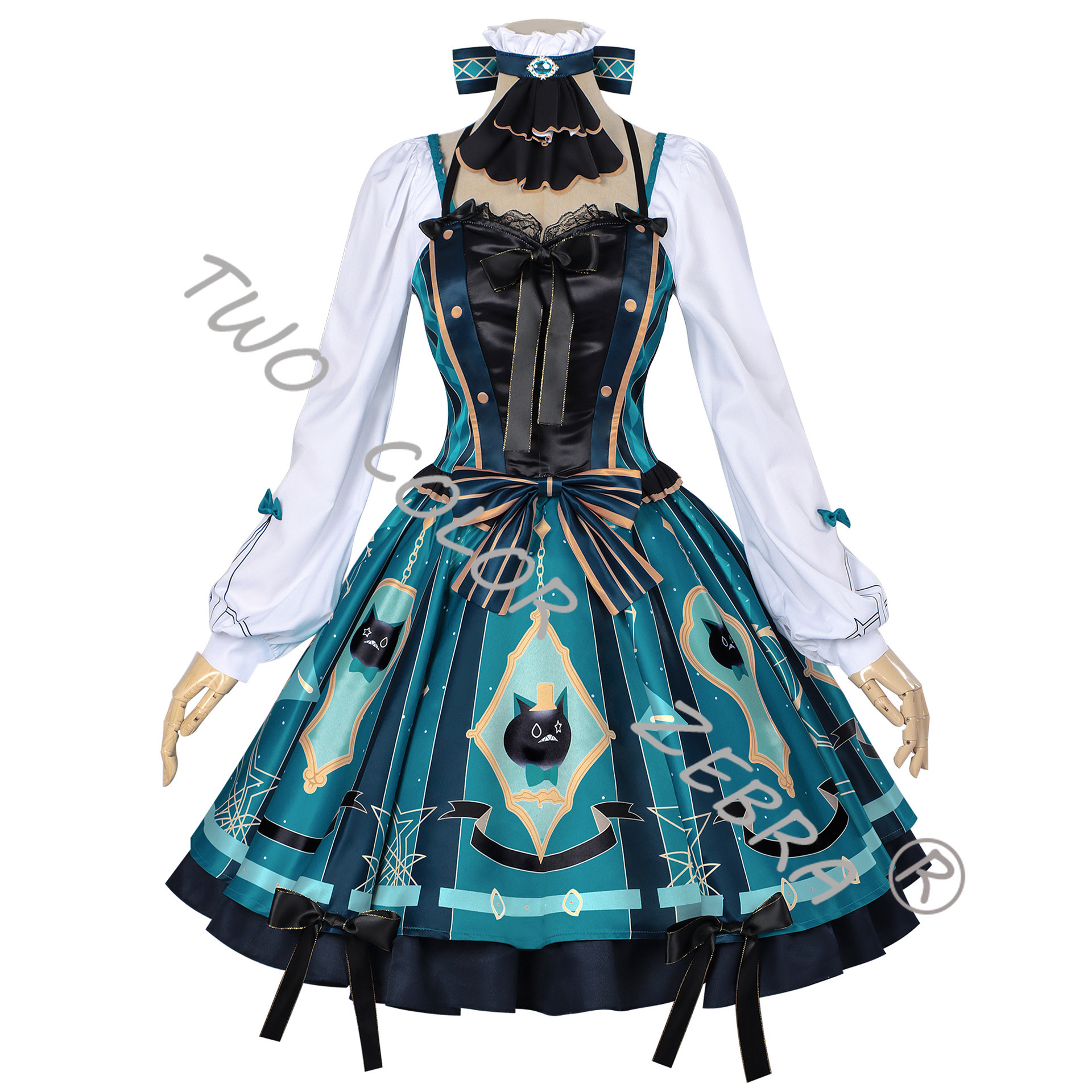 Game Genshin Impact Lynette Co - Anime Cosplay Lolita reseña y precio