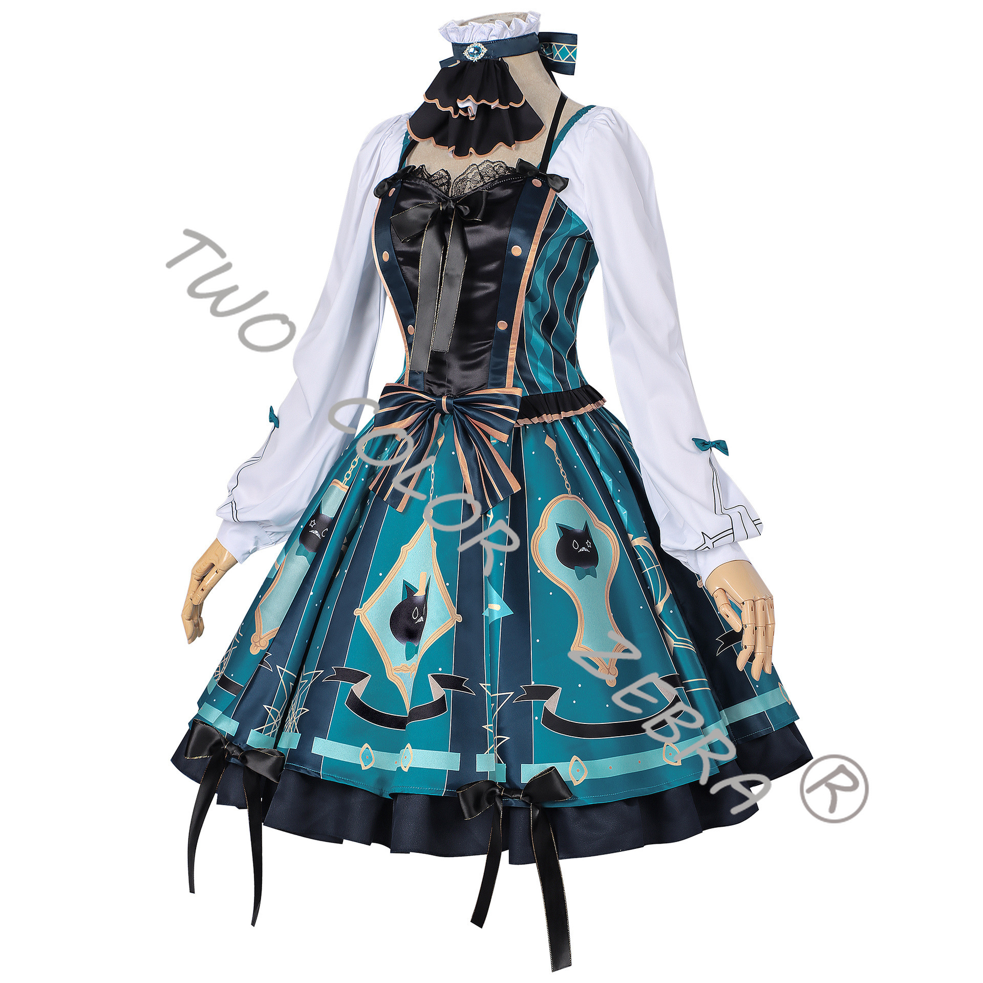 Game Genshin Impact Lynette Co - Anime Cosplay Lolita reseña y precio