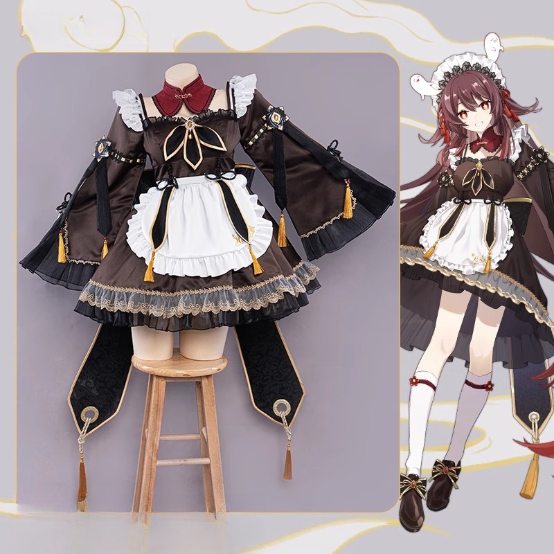 Game Genshin Impact Hu Tao Mai - Anime Cosplay Kawaii reseña y precio