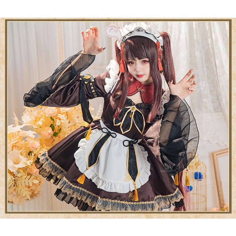 Game Genshin Impact Hu Tao Mai - Anime Cosplay Kawaii reseña y precio
