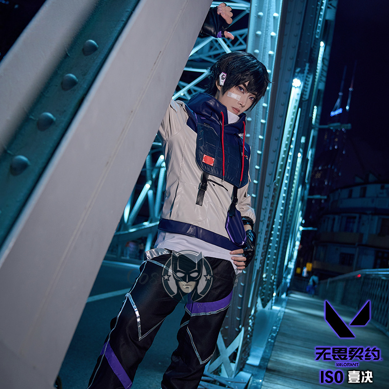 ISO Cosplay Valorant Costume H - Anime Cosplay Dress For Men reseña y precio
