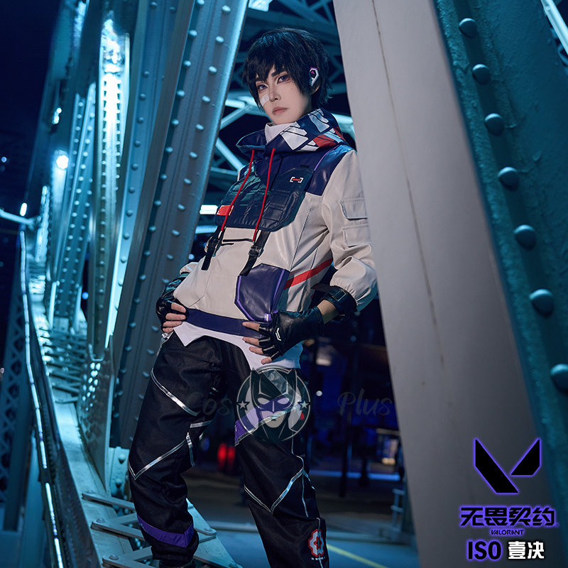 ISO Cosplay Valorant Costume H - Anime Cosplay Dress For Men reseña y precio