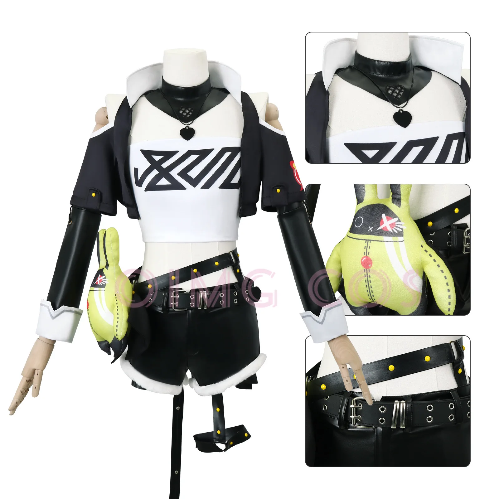 Nicole Demara Zenless Zone Zer - Anime Cosplay Wigs reseña y precio