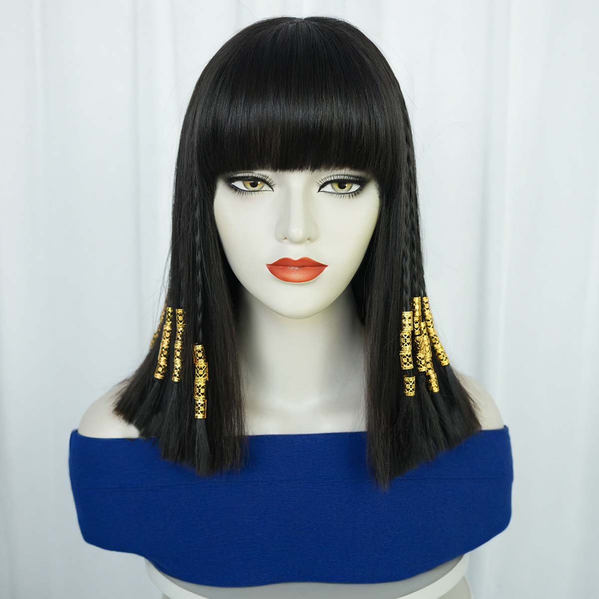 Fashion Wig Women Halloween Co - Egypt Cosplay Anime reseña y precio