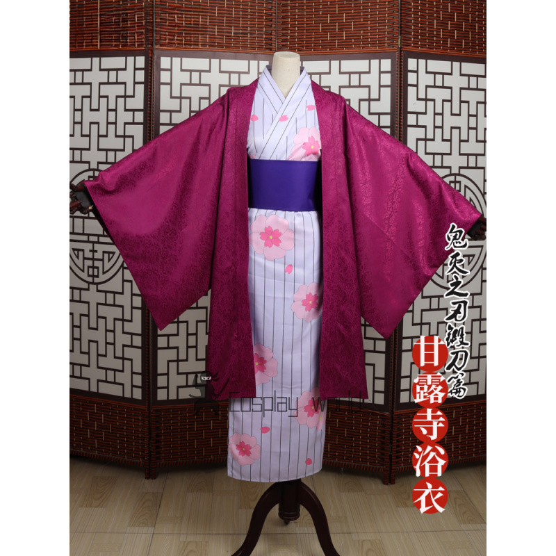 Anime Kanroji Mitsuri Kamado T - Anime Cosplay Demon Slayer reseña y precio