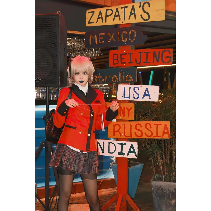 ❤2026❤ Anime Kakegurui Cosplay - Anime Cosplay Yumeko reseña y precio