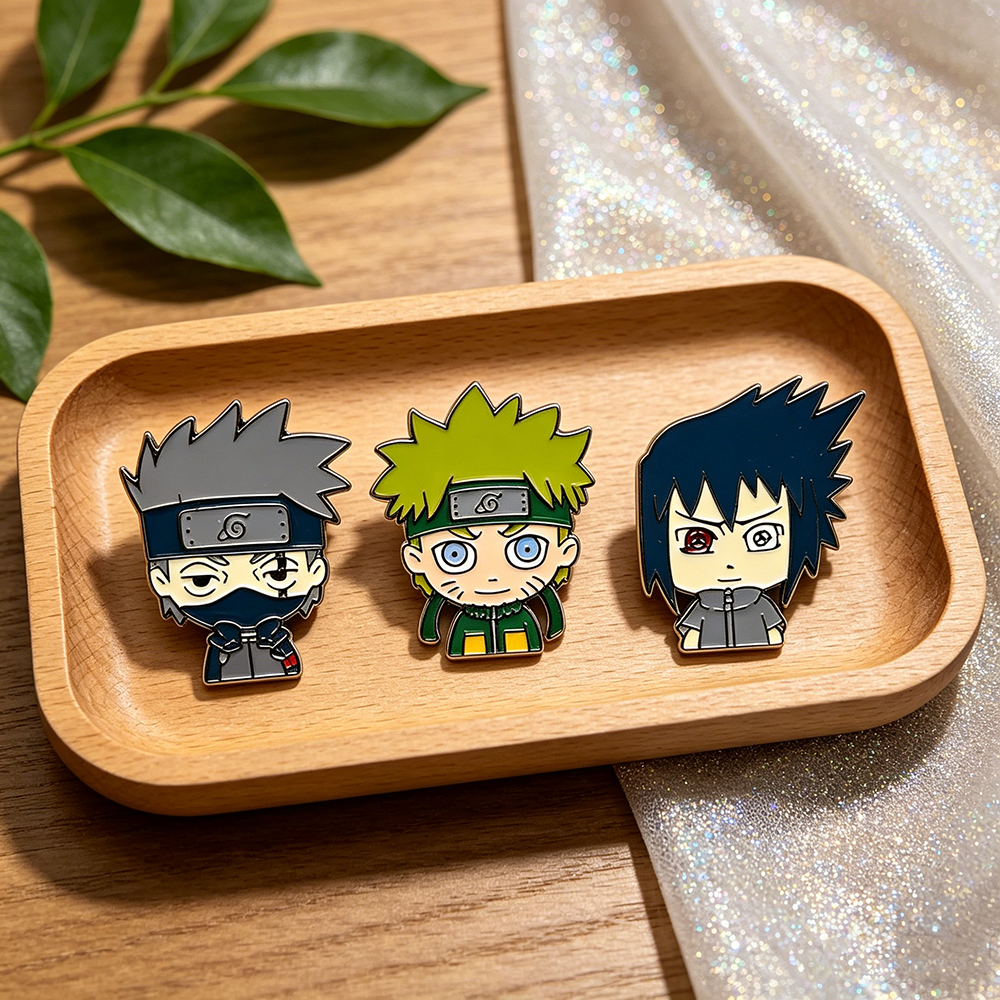 3pcs Set Cute Anime Figures Ka - Anime Cosplay Naruto reseña y precio