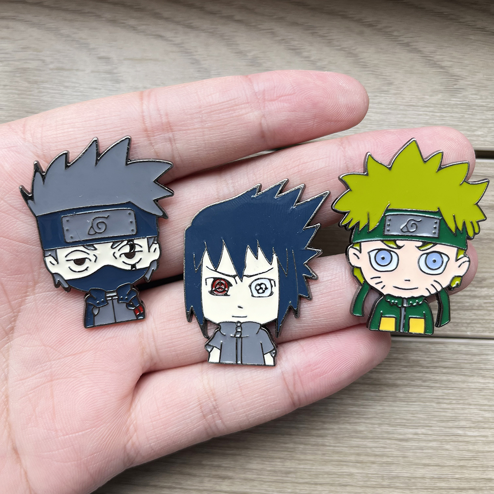 3pcs Set Cute Anime Figures Ka - Anime Cosplay Naruto reseña y precio