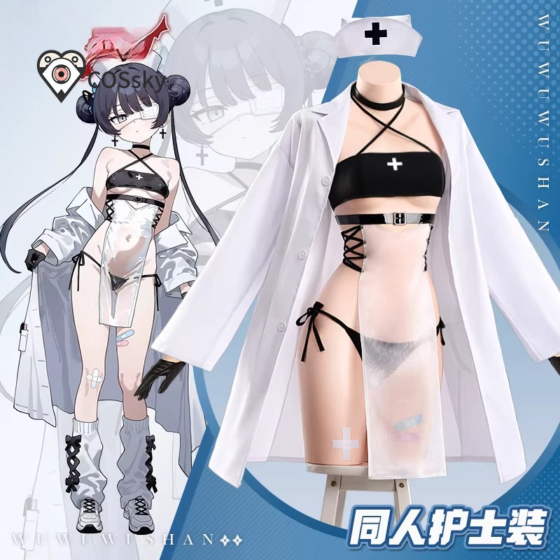 Game Blue Archive Ryūge Kisaki - Anime Cosplay Dress For Men reseña y precio
