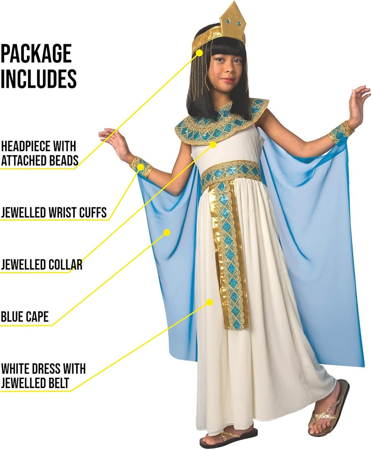 Morph  Cleopatra Costume Cleop - Egypt Cosplay Anime reseña y precio