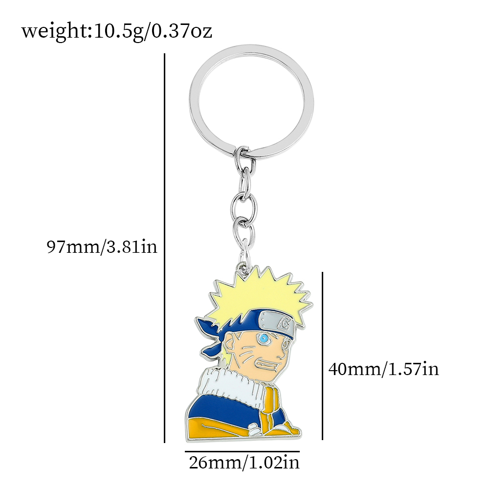 Anime Keychain Cartoon Figure  - Anime Cosplay Naruto reseña y precio