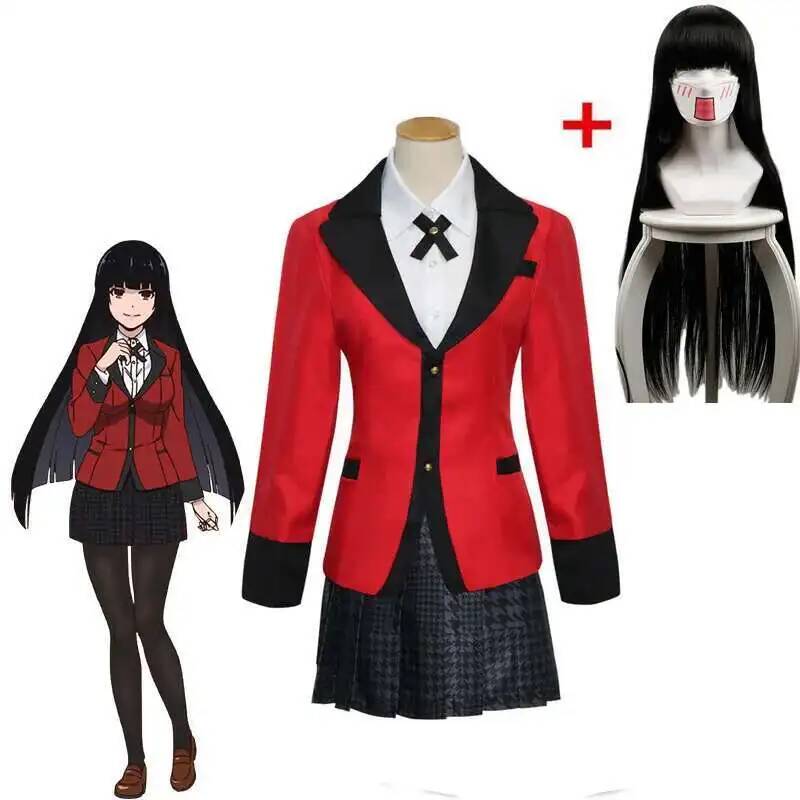 Anime Kakegurui Yumeko Jabami  - Anime Cosplay Yumeko reseña y precio