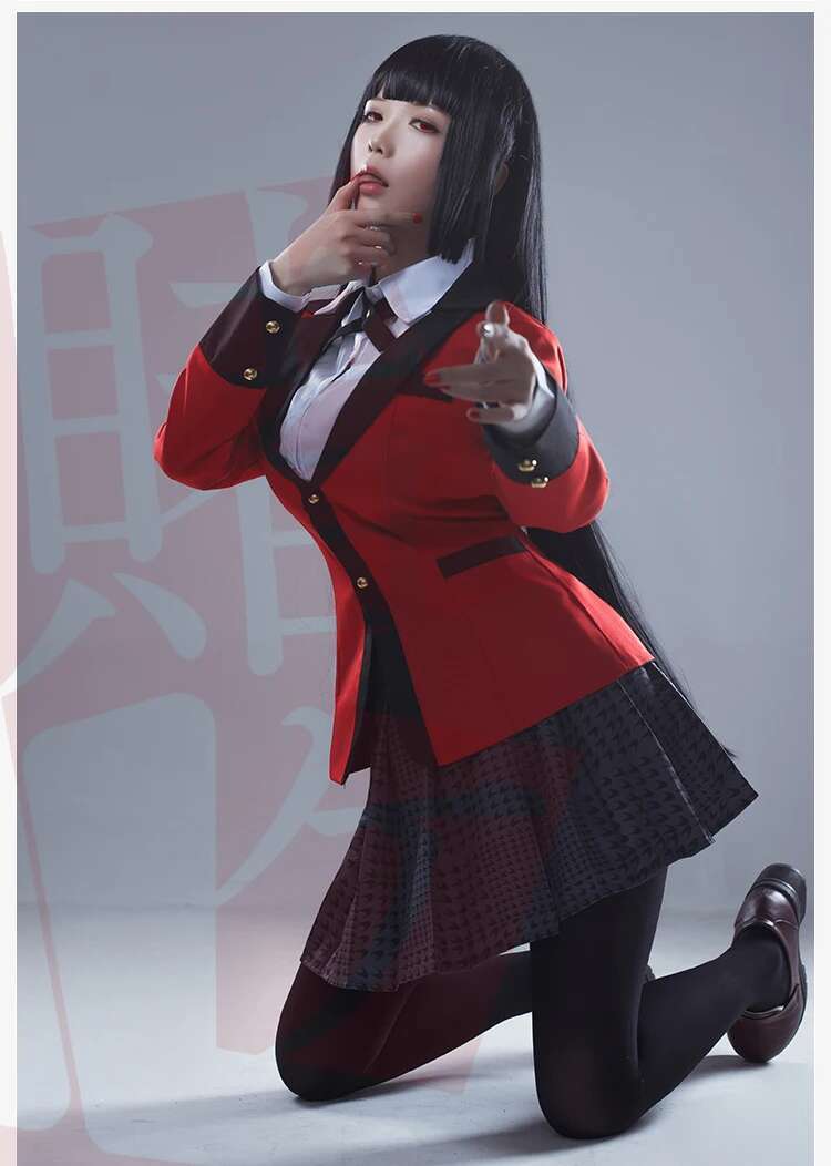 Anime Kakegurui Yumeko Jabami  - Anime Cosplay Yumeko reseña y precio