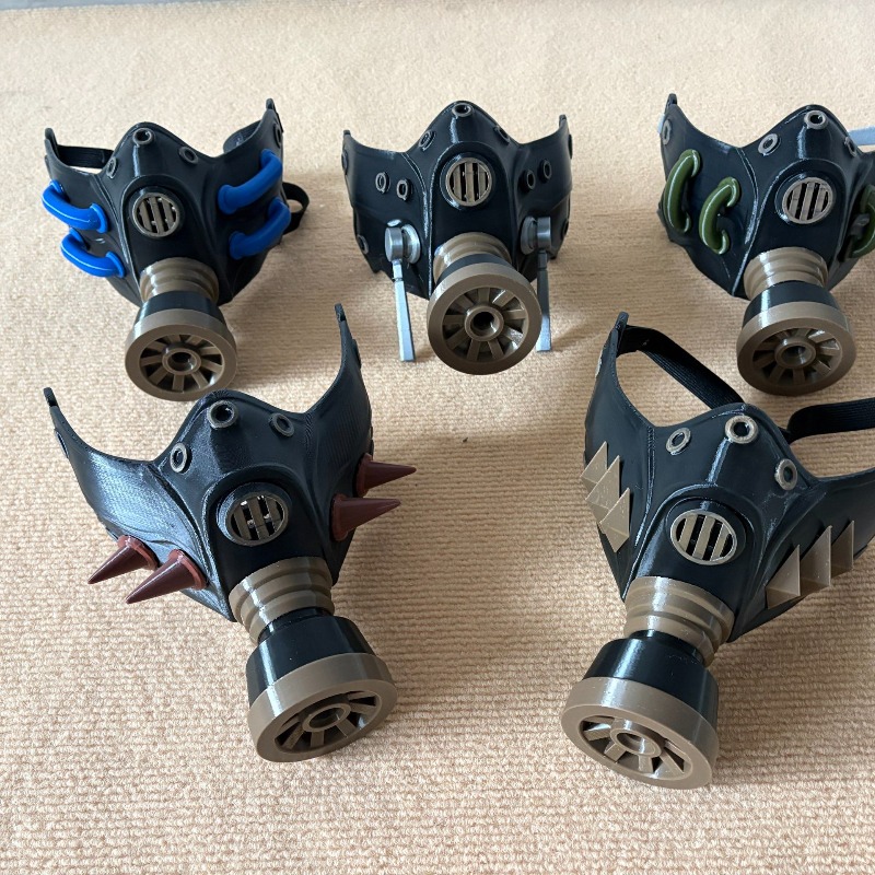 Riyo Rudo Tamsy Zanka Enjin Gu - Anime Cosplay Mask reseña y precio